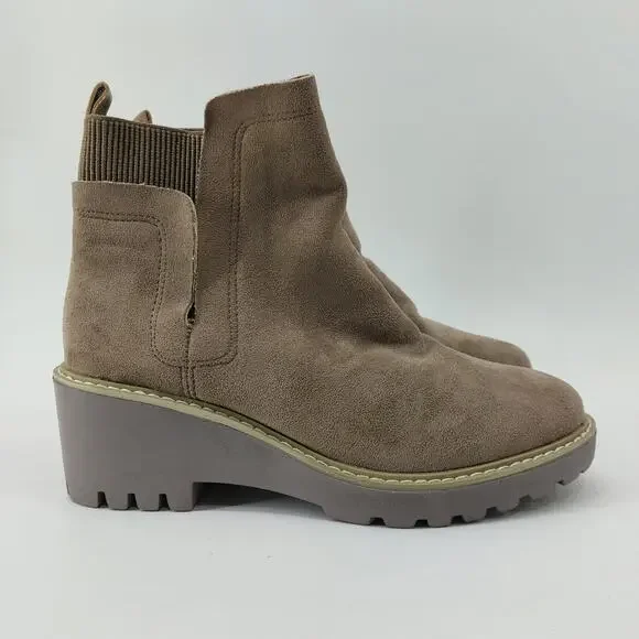 Hey Girl by Corkys Basic Ankle Boots Size 10 Sock Style - Picture 6 of 14